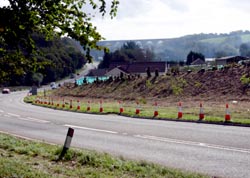 Looe Mills - looking East towards Lamellion Viaduct and Liskeard