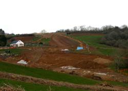 Looking NW to Havett Hill from Lantoom