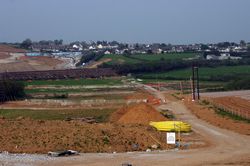 A390 - route of the new slip road