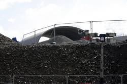 Tunnel above the A390 railway bridge