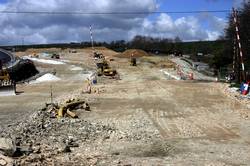 Looe Mills - removing the old A38