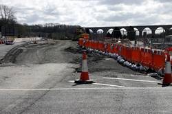 Planing the old Western carriageway