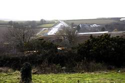 Railway tunnel from old A38