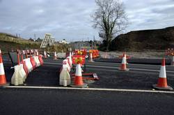 A390 roundabout junction