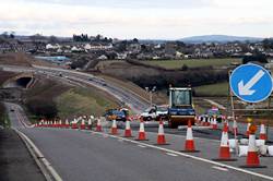 Traffic on the new A390