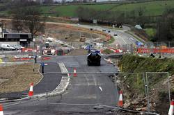 Moorswater distributor road looking West