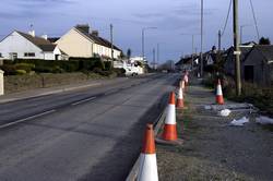 Old A38 looking east