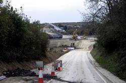 A390 temporary route