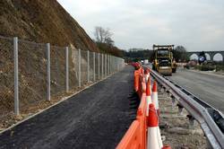 A38 - Tarmac has been laid for the Eastern carriageway