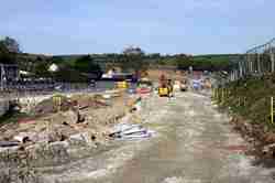 Looking towards Looe Mills