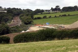 A390 - railway bridge from beneathway