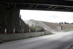 A390- railway bridge - Treburgie embankment