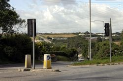 A38 - Five Lanes traffic lights