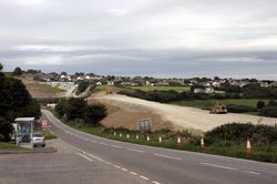 A390 - railway bridge - embankment