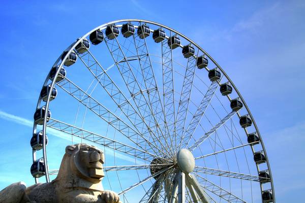 20th April 2011 - Giant observation wheel - Plymouth Hoe