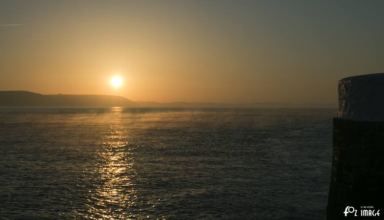 8 April 2017 - Sunrise over Looe © Ian Foster / fozimage