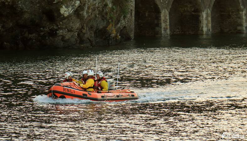 12 April 2017 - Looe RNLI D Class D-741 Ollie Naismith © Ian Foster / fozimage