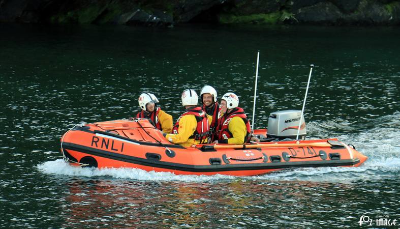 12 April 2017 - Looe RNLI D Class D-741 Ollie Naismith © Ian Foster / fozimage