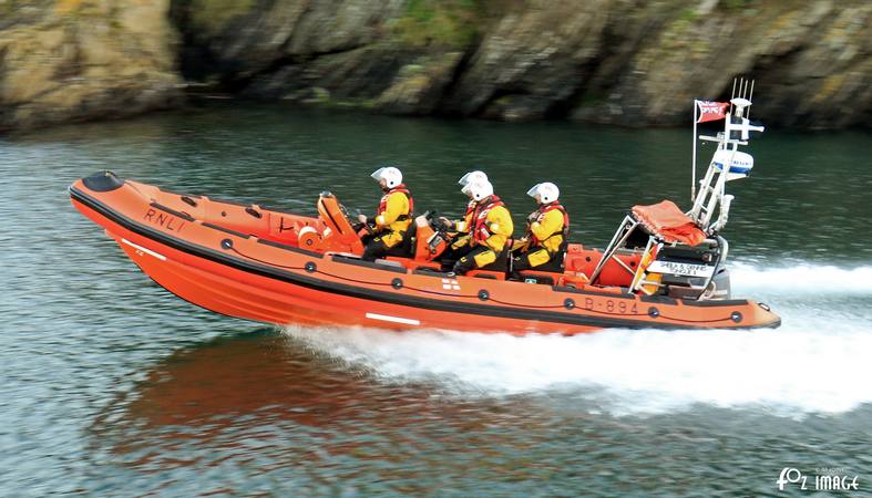 12 April 2017 - Looe RNLI Atlantic 85 B-894 Sheila and Dennis Tongue II © Ian Foster / fozimage