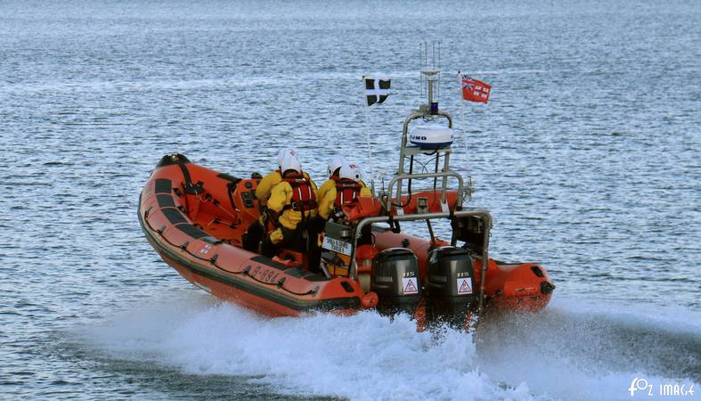 12 April 2017 - Looe RNLI Atlantic 85 B-894 Sheila and Dennis Tongue II © Ian Foster / fozimage