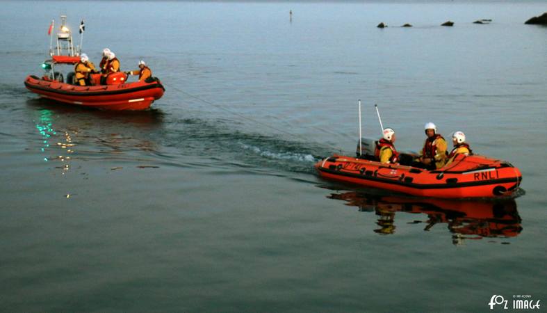 12 April 2017 - Looe RNLI towing training © Ian Foster / fozimage