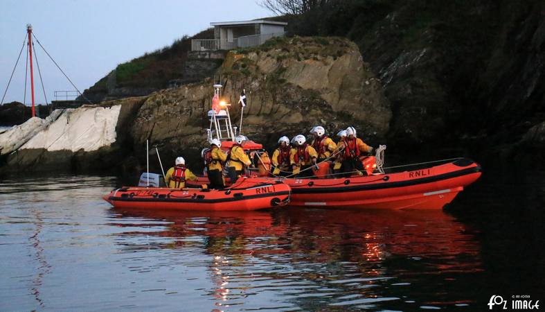 12 April 2017 - Looe RNLI towing training © Ian Foster / fozimage