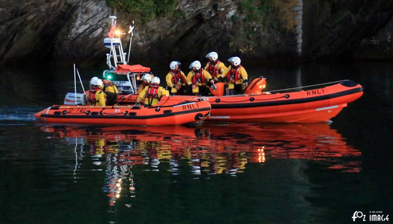 12 April 2017 - Looe RNLI towing training © Ian Foster / fozimage