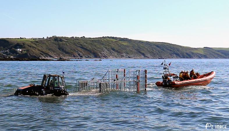 23 April 2017 - Looe RNLI Atlantic 85 launch © Ian Foster / fozimage