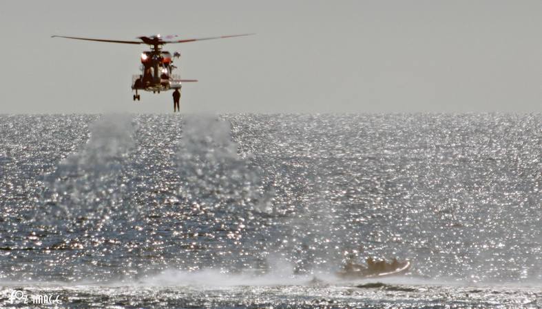 23 April 2017 - Looe RNLI and Rescue 924 © Ian Foster / fozimage