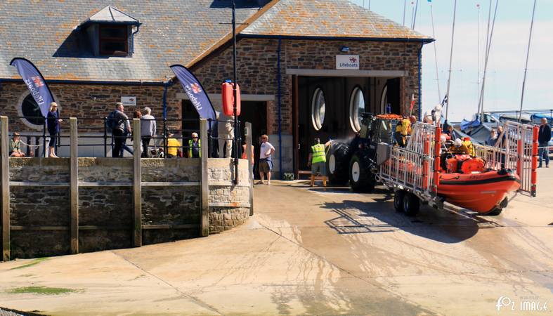 23 April 2017 - Looe RNLI Atlantic 85 recovery © Ian Foster / fozimage