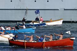 Dartmouth Regatta rowing races