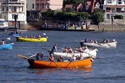 Dartmouth Regatta rowing races