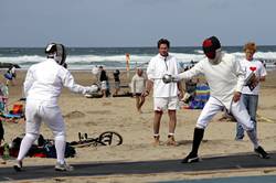 Perranporth - Duel on the beach