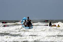 Surf rowing - Saunton Sands