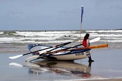 Surf boat - Saunton Sands