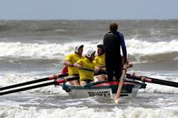 Surf rowing - Saunton Sands