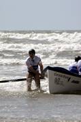 Surf rowing - Saunton Sands