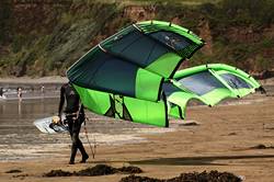 Kite Surfers - Saunton Sands