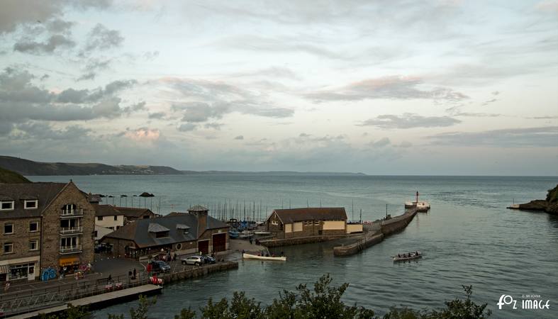 Dusk falls over Looe - © Ian Foster / fozimage 11th August 2014 - Dusk falls over Looe - © Ian Foster / fozimage