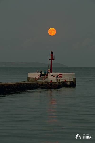 Supermoon over Looe - © Ian Foster / fozimage 11th August 2014 - Supermoon over Looe - © Ian Foster / fozimage