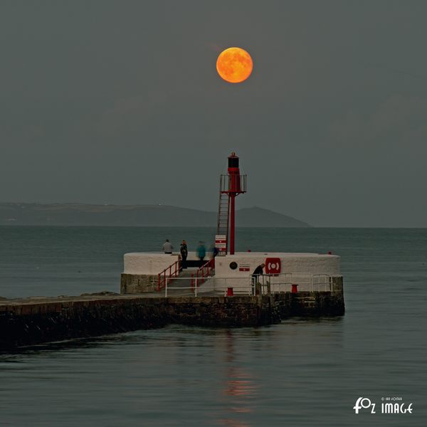 Supermoon over Looe - © Ian Foster / fozimage 11th August 2014 - Supermoon over Looe - © Ian Foster / fozimage