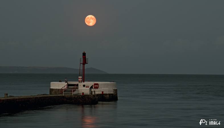 Supermoon over Looe - © Ian Foster / fozimage 11th August 2014 - Supermoon over Looe - © Ian Foster / fozimage
