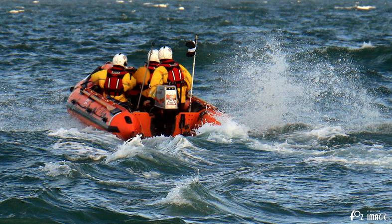 22 August 2017 - Shout #4 Looe RNLI D Class Ollie Naismith launching © Ian Foster / fozimage