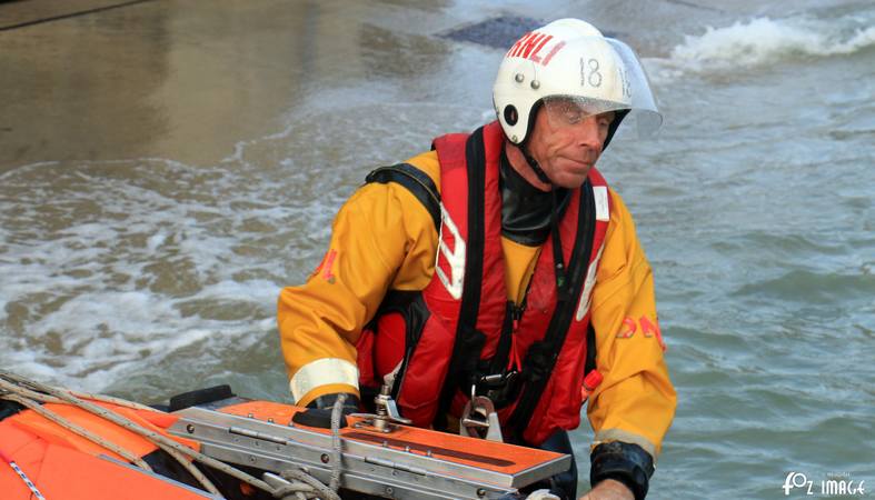 22 August 2017 - Shout #4 Looe RNLI D Class Ollie Naismith recovery © Ian Foster / fozimage