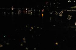 Christmas lights at Mousehole