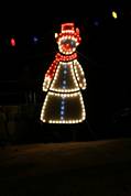 Christmas lights at Mousehole