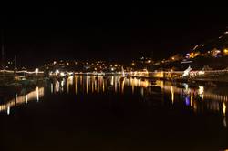 Christmas lights - Looe River