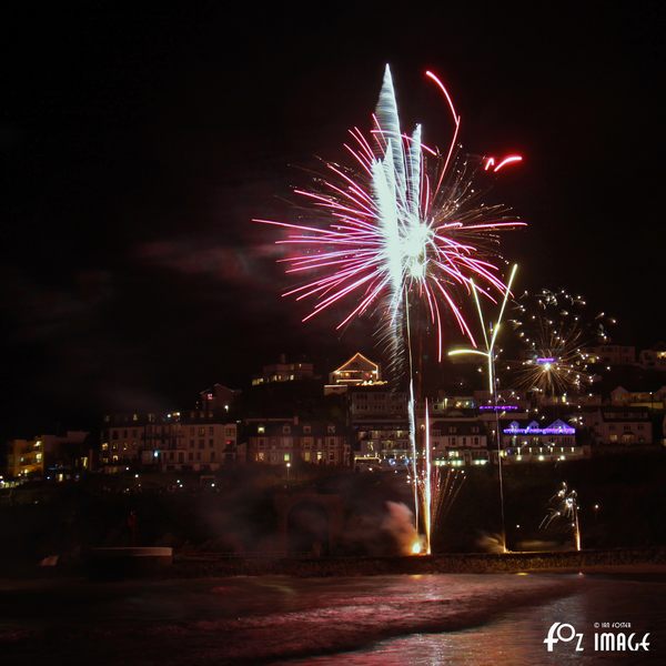 Looe NYE Fireworks © Ian Foster / fozimage 31st December 2015 - Looe NYE Fireworks © Ian Foster / fozimage