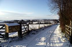 Cornwall snowscape