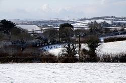 Cornwall snowscape